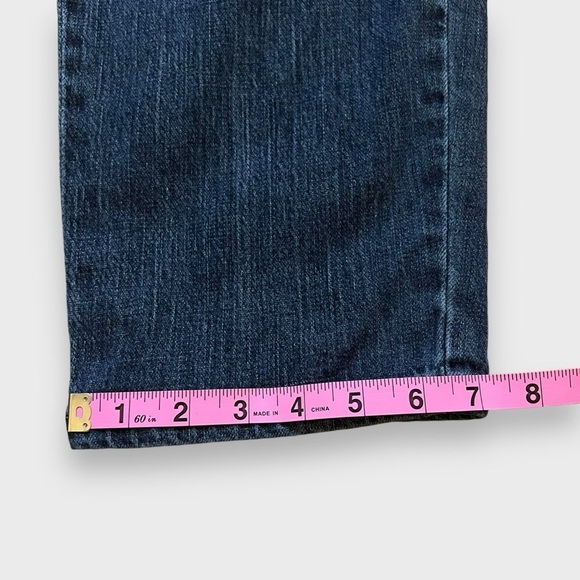 Anthropologie Pilcro Crop High Rise Wide Leg Medium Wash Denim Jeans Women’s 26 - Picture 14 of 15
